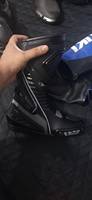 Chaussures de moto pour hommes JOTRI de qualité supérieure en cuir véritable imperméable avec fermeture éclair mi-mollet respirantes et à séchage rapide, couleurs personnalisées