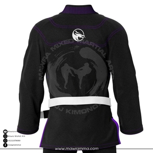 ชุดยิวยิตสูบราซิล Mawra Custom BJJ Kimono แบบซับลิเมชั่น ผ้าฝ้าย 100% ทอลายเพิร์ลวีฟ คุณภาพพรีเมียม ผลิตในประเทศปากีสถาน - Product Image 6