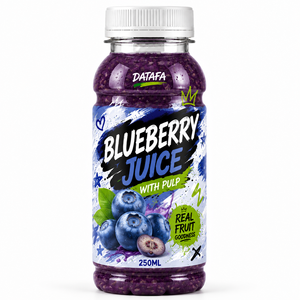 Datafa OEM/ODM Pineapple Juice With Pulp 250ml Real Juice PET <b>Bottle</b> Sugar Free Beverage - Product Image 6