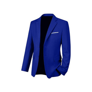 Blazers pour hommes STITCH MASTER de haute qualité, coupe ajustée moderne, confection haut de gamme, en polyester, simple boutonnage, col cranté - Product Image 4