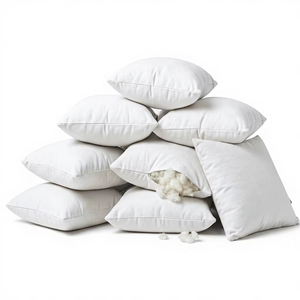 Funda de cojín de algodón sólido de lujo, funda de almohada suave premium para sofá, sala de estar, decoración del hogar, tamaño personalizado, proveedor OEM al por mayor - Product Image 1