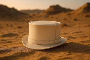 Chapeau haut de forme en cuir noir fait main, sur mesure, de qualité supérieure, style steampunk gothique cowboy - Product Image 2