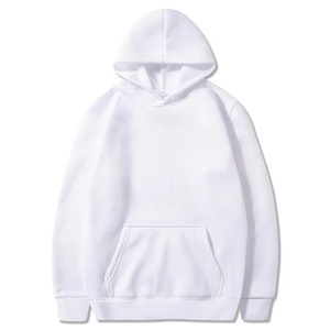 เสื้อฮู้ดผู้ชายสีดำทรงโอเวอร์ไซส์ ผ้าฝ้ายฟลีซ พิมพ์ลายโลโก้ด้านหน้า สวมใส่สบายๆ สำหรับฤดูใบไม้ร่วง มีกระเป๋า - Product Image 3