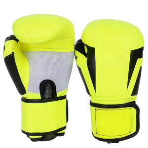 Guantes de Boxeo de Piel Sintética Personalizables, 8oz 16oz, Transpirables, con Cierre de Gancho y Bucle Ajustable, Guantes de Boxeo Personalizados - Product Image 1