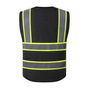 Chaleco de Seguridad Ajustable de Alta Calidad con Múltiples Bolsillos, Parche con Logotipo Reflectante, Chaleco de Seguridad para el Trabajo, Servicio OEM - Product Image 2