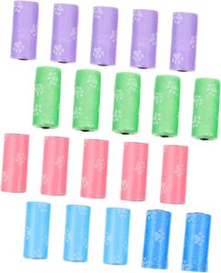 Sacs à déjections canines extra larges, distributeur de sacs à crottes pour chiens, sacs de nettoyage pour chiens - Product Image 1