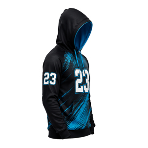Custom Performance Sublimation Sports Hoodies Men OEM ODM Athletic Training <b>Gym</b> Fitness Teamwear Pullover <b>Sweatshirts</b> Wholesale - Product Image 2