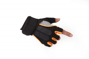 Guantes de Ciclismo Transpirables de Medio Dedo, Guantes Deportivos Antideslizantes y Transpirables para Gimnasio, Montañismo, Fitness, Spandex Universal - Product Image 6