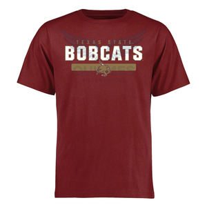 Camiseta de Algodón Estampada de la Universidad Estatal de Texas de la Mejor Calidad, Personalizable, con Logotipo Universitario, Cuello Redondo, para Venta al Por Mayor - Product Image 1