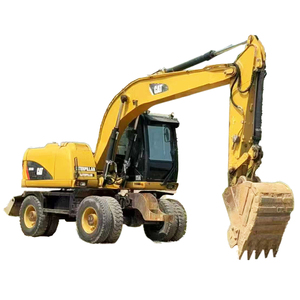 Excavatrice sur pneus d'occasion Caterpillar CAT M315D2, pelle hydraulique, machine de terrassement pour la construction et l'exploitation minière, haute performance - Product Image 1