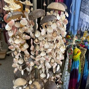 BEST SELLING Eco Friendly Seashell Wind Chime Durable Handmade Shell Decor Style Sustainable Ocean Craft Hanging Ornament Sound - Product Image 5