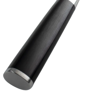 Couteau à pain de 9 pouces, lame dentelée en acier inoxydable, lame tranchante, manche noir, trancheuse de cuisine professionnelle pour couper le pain, les gâteaux et les pâtisseries - Product Image 2