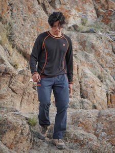 Pantalon de trekking et de chasse multi-poches de qualité avec ceinture, imperméable et coupe-vent pour l'extérieur - Product Image 4