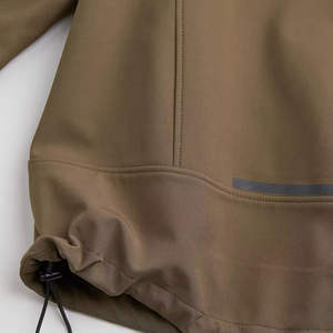 Chaqueta Softshell para Hombre, Cierre Completo, Impermeable, Cortavientos, con Capucha, para Invierno, Estilo Urbano, Corte Regular - Product Image 6