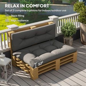 Outdoor Bench Cushions Stylish Outdoor Pillows for <b>Comfort</b> and Decor - Product Image 3