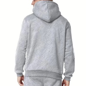 Nouveaux ensembles de survêtements décontractés pour hommes – Sweat-shirts et pantalons slim unis à manches longues – Nouveaux ensembles de jogging personnalisables - Product Image 6