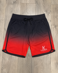 Custom Design Men's Quick Dry Gradient Board Shorts Black Red <b>Surf</b> Swim Trunks Lightweight Beach Shorts Custom Sublimation Print - Product Image 6