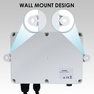 Controlador de pH Digital con Dispensación Simultánea de pH Ascendente y Descendente, Calibración Automática de 2 Puntos para Acuarios e Hidroponía (OEM) - Product Image 3