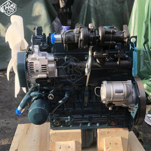 Ensemble moteur diesel 4 cylindres V1505-T-ET03_CN4 3000 tr/min 32,5 kW, pièces détachées pour mini-excavatrice, pour moteur Kubota V1505, à vendre - Product Image 2