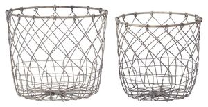 Modern Metal Wire <b>Storage</b> <b>Basket</b> <b>Rectangle</b> With Handles For Multi Purpose Neatening - Product Image 4