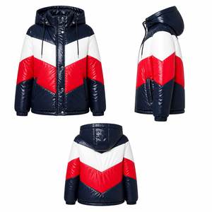 Custom Manufacturer Puffer Jacket Winter Hooded <b>Bubble</b> <b>Coat</b> Thick Warm Down Jacket Bulk Supply - Product Image 6