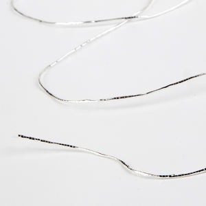 [Hilo de cordón metálico de plata real] Hilo metálico recubierto de plata real 99.9% 1mm, 70g, 200m | Antideslustre, hecho en Corea al por mayor - Product Image 5