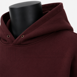 Sudadera con Capucha Extra Grande Unisex, 100% Algodón, Bordada, de Color Sólido, con Bolsillo, Ropa Casual de Invierno, Servicio OEM - Product Image 6