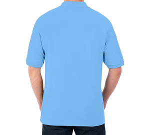 Men Golf <b>Polo</b> <b>Shirts</b> Polyester Quick-Dry Breathable Men Light <b>Blue</b> Short Sleeve Cotton <b>Polo</b> <b>Shirt</b> Casual Regular Fit <b>polo</b> <b>shirt</b> - Product Image 3