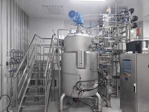 50L types bioréacteurs bio réacteur de vaccin colonne à bulles fermentation bioréacteur résistance à la corrosion fermentation antibiotique - Product Image 5