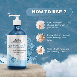 Gel de Baño Natural y Orgánico para Piel Sensible, Refrescante, Blanqueador, Hidratante, Nutritivo a Base de Hierbas, Limpieza Profunda, Marca Privada OEM - Product Image 1