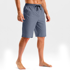 Quick Dry Beach Shorts <b>Men's</b> Solid Color Mid Waist Shorts Shorts for <b>Men</b> Woven Polyester Elastic Closure Swim <b>Trunks</b> Shorts - Product Image 2