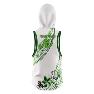 เสื้อฟุตบอลอเมริกันพิมพ์ลายเสื้อไม่มีแขนเสื้อชุดปักโลโก้ทีม7v7 - Product Image 5