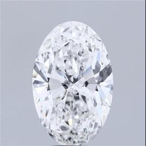 Bijoux Blinz Diamant de laboratoire cultivé en CVD de forme ovale Certifié IGI Couleur E Clarté VVS1~VS2 Diamants en vrac pour la fabrication de bijoux - Product Image 1