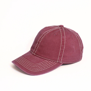 Casquettes de baseball unisexes classiques en denim, ajustées, légères, respirantes, avec panneau avant parfait pour la course à pied, l'entraînement et les activités de plein air - Product Image 2