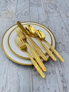 Ensemble de couverts en métal épais à finition miroir pour chefs professionnels et efficacité de service en restaurant - Product Image 2