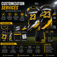 Camiseta de Fútbol Personalizada para Equipos, Camisetas de Fútbol Sublimadas para Clubes, Escuelas, Academias y Ligas