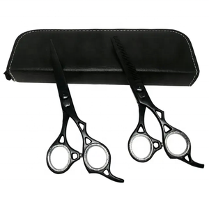 Vente en gros de ciseaux de coupe de cheveux personnalisés bon marché ciseaux de broderie avec manche en acier inoxydable pointe de lame tranchante utilisation en salon - Product Image 4