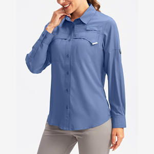 Camisas de Pesca para Mujer, de Poliéster y Spandex, Ajuste Relajado, Producto de Alta Demanda, Precio Económico al por Mayor - Product Image 2