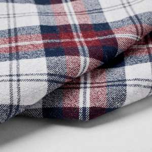 Chemise en flanelle à carreaux pour homme, manches longues, col rabattu, 100% coton, vêtement d'automne - Product Image 4