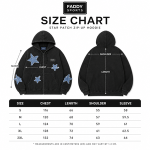 High Street Vintage Acid Wash Zip Up Hoodie Oversized Distressed Denim Star Patchwork Y2K Streetwear <b>Men</b> Hooded <b>Sweatshirt</b> - Product Image 6