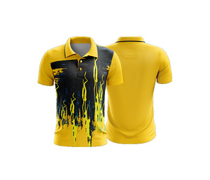 Athletic Fit Sublimation Polo Shirt with Custom Logo Durable Stitching for Men Women Youth Quick-Dry Dry-Fit Active - Product Image 1