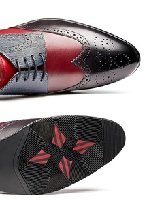 New Stylish <b>Spring</b> Autumn Wedding Groom Men's Leather Shoes Breathable Lightweight Lace-up Formal Flat Oxford Leather <b>Boots</b> - Product Image 2