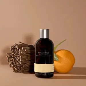 THANN Huile de Bain et de Massage Aromatique au Bois Coréen 295ml Produit Premium pour la Relaxation et le Confort - Product Image 1