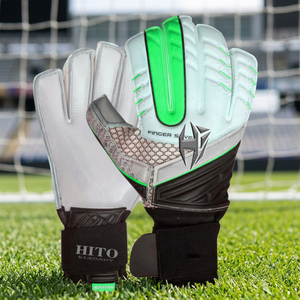 Sports Goalkeeper Gloves With 4mm German Latex High Quality Breathable Soccer Goalkeeper Gloves Best Manufactured Stylish Gloves - Product Image 3