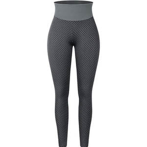 Leggings de Yoga de Cintura Alta Suaves con Logotipo Personalizado, Pantalones Ajustados para Mujer, Leggings Deportivos para Correr - Product Image 2