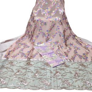 Conjunto de Vestido Dirac Fransawi de Seda 100% Ecológica, Tejido Jacquard con Textura Slub, Estampado en Rosa Gris para Bodas y Eventos Nocturnos para Niñas - Product Image 1