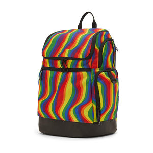 Mochilas 7v7 de baja visibilidad, personalizadas, de poliéster, para hombres y jóvenes, con ribete reflectante en la parte delantera y trasera, bolsa deportiva para equipos. - Product Image 6