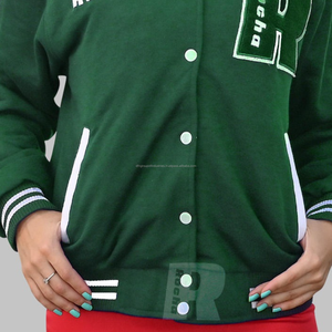 2025 invierno personalizado recubierto Stand Collar hombre algodón Cargo Casual Varsity Fleece espesar Chaquetas Chaqueta cálida - Product Image 6