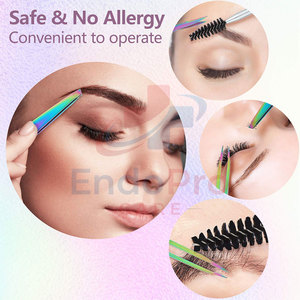<b>Makeup</b> Helper <b>Tools</b> Eyebrow Clip Set For Salon Use Eyebrow Clip Set Strong Hold Eyebrow Clip Set Pack - Product Image 5