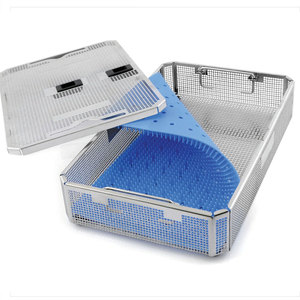 Caja Organizadora Profesional para Bandejas de Esterilización Quirúrgica, Médica y Dental con Tapa para Instrumentos Quirúrgicos - Product Image 1